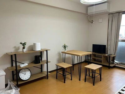 大津駅・浜大津駅の２路線利用可能🚉家具家電付き✨大津赤十字病院近く🏥いちばんちマンスリー大津駅前長等２