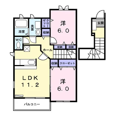 グランツコートＫ　Ａ