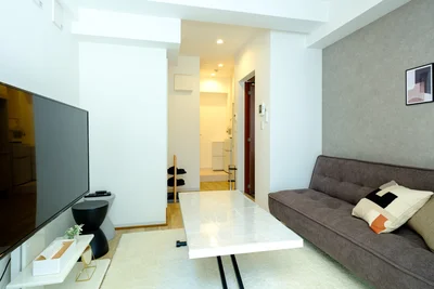 【銀座徒歩圏内！新橋駅3分✨】東京新橋579📌無料Wi-Fi/独立洗面/最大5名/6~9月空