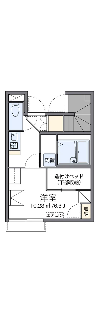 レオパレスＦＵＺＩＭＯＮ　Ｂ