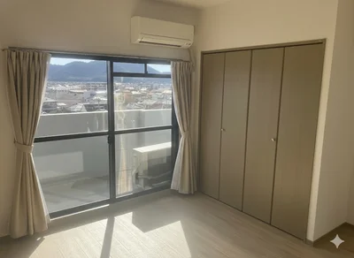 🌈新規OP賃料半額🌈【最上階角部屋/駐車場無料】日当たり良好な広々1R！スーパー徒歩5分🏪オートロック🔒【M082】