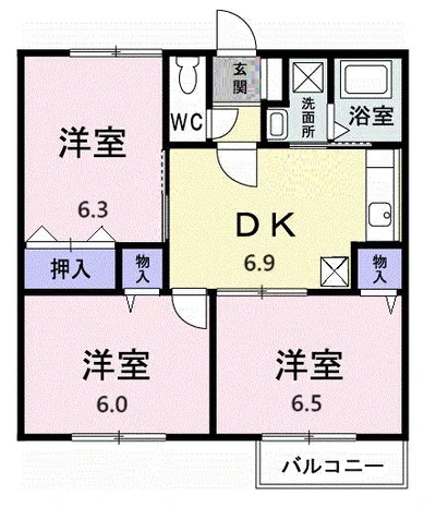 ツインヒルズ　Ａ