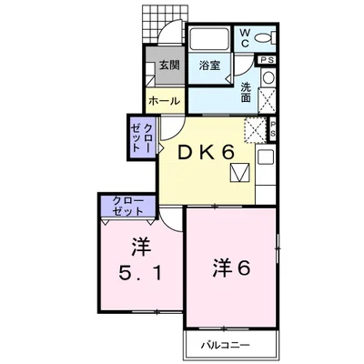 ボヌール美夜古泉Ａ