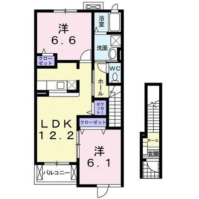 白山ヒルズⅡ　弐番館