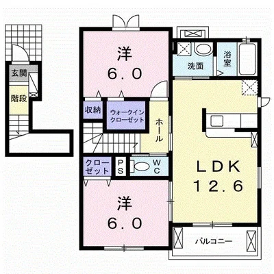 サンリットヴィラⅥ　Ｂ