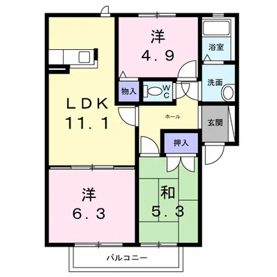 グリーンヴィラ中町A