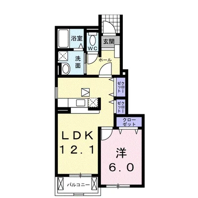 グリーンヒルズ　稲岡Ｂ