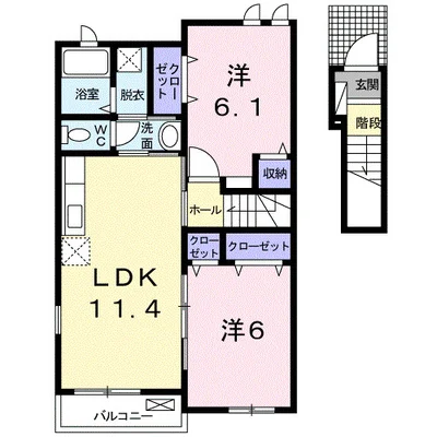 アンジェ・プロムナードＡ