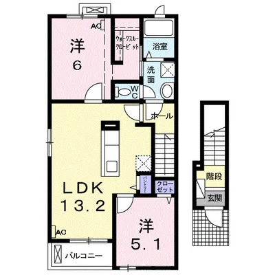 メゾン・カルム　Ｄ