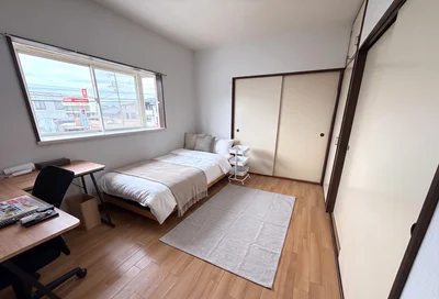 【２人入居ＯＫ／間取り２ＤＫ】【Wi-Fi無料】ＭＴ伊勢崎宮前A201