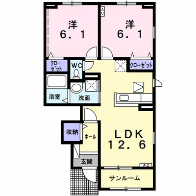 フランメゾン　Ｂ