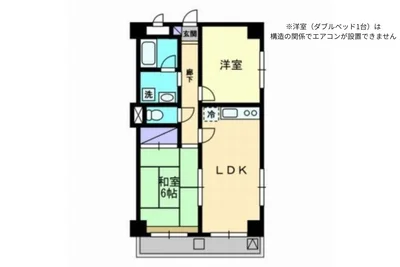 【Alphabed30高知北新田町（2LDKタイプ）】駐車場１台OK、無料Wi-Fiあり