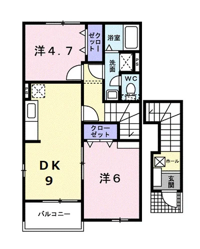 クレールコートＢ