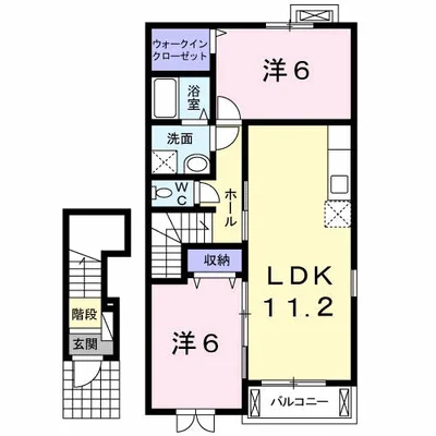 ヴィラ　イン　府中Ｄ