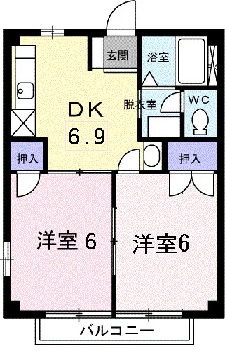 カサグランデ宍戸Ｂ