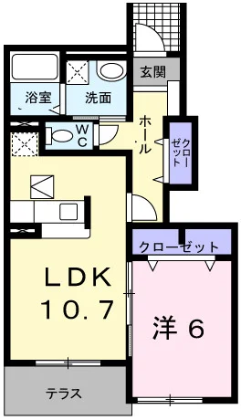 ヒルサイド緑ヶ丘Ｃ
