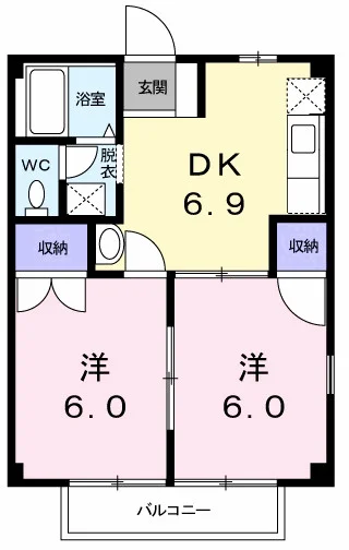 ハイツ久得ⅡA