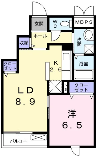 メゾン　ソレイユⅡ