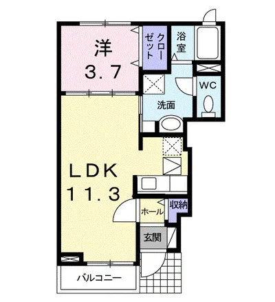 コーポ上ノ川B