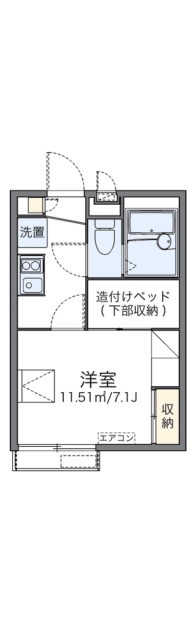 レオパレスみらいⅢ