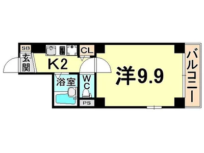 トラスト尼崎5【広々9畳♪ 阪急塚口駅徒歩3分】