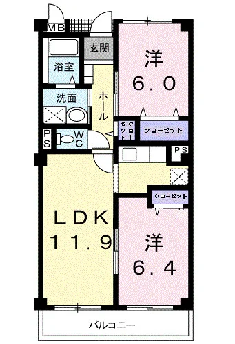 キャッスルタルイ壱番館B