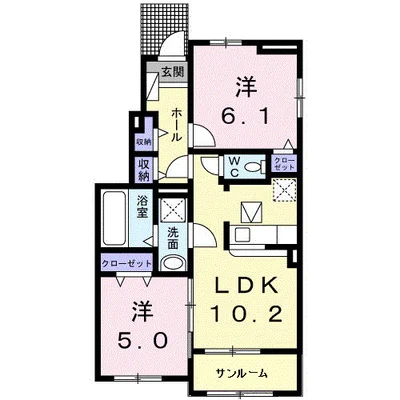 ガーデンハウス 華なんB