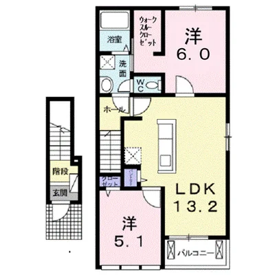 レジデンスせど川Ｂ