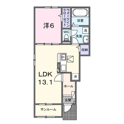 ラフォーレ三ツ谷東 B