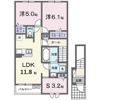 メゾングレーヌ東觜崎駅前Ａ