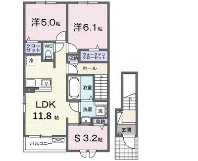 メゾングレーヌ東觜崎駅前Ａ