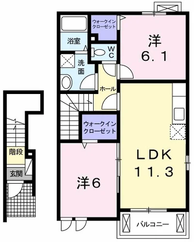 メゾンブローテ　Ａ
