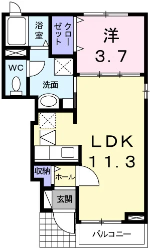 コーポ上ノ川B