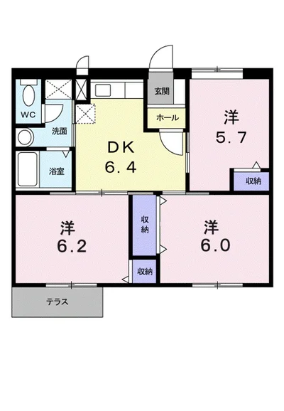シャルマン北川毛B