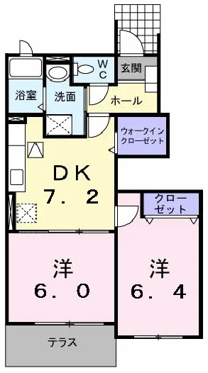 ヴィラ・ソレイユA