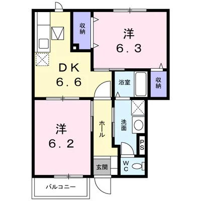 パルテール南 B棟