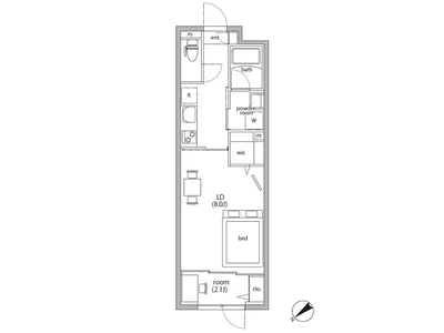 RマンスリーNo.70 用賀【ハイクラス/渋谷/2名入居可】