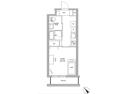 RマンスリーNo.72 用賀【ハイクラス/渋谷/２名入居可】