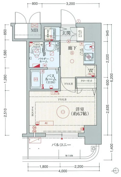 EC難波 II アレグリア Cタイプ【NET無料・ペット相談可・浴室乾燥機・コンロ2口】
