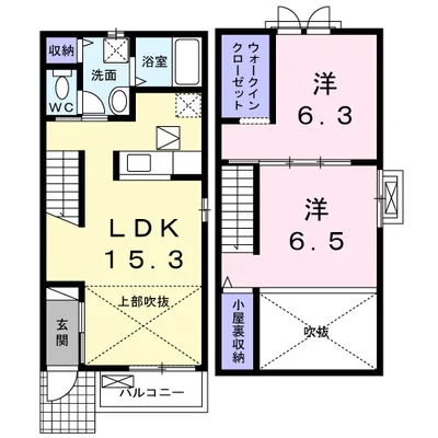 シャルム画図Ⅰ番館 E