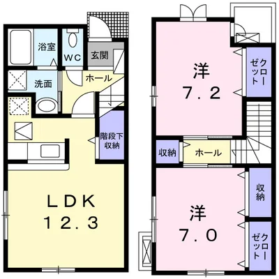 畝田東2丁目貸家