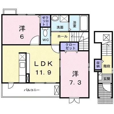 ラネージュⅡ番館