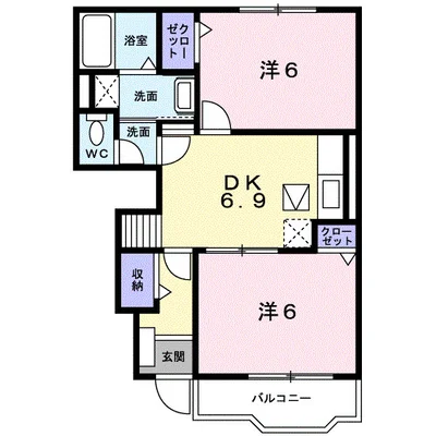 アクティ北鴨　Ｂ
