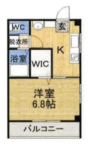 KIT【福井北IC車6分♪】オートロック☆バストイレ別☆駐車場有