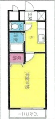 【加古川駅徒歩圏内・駐車場1台無料】角部屋で明るい1K【M124】