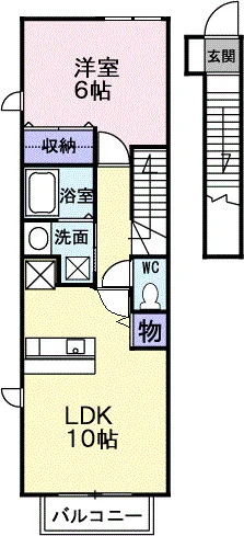 ジェントリー下条B棟