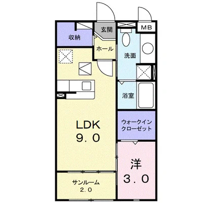 グレイスヴィラ川中島　Ａ
