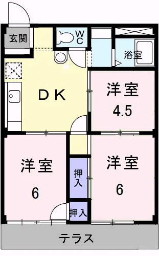 コーポラスタウン白鳥D