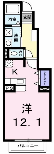 松岡ハイツ　Ａ