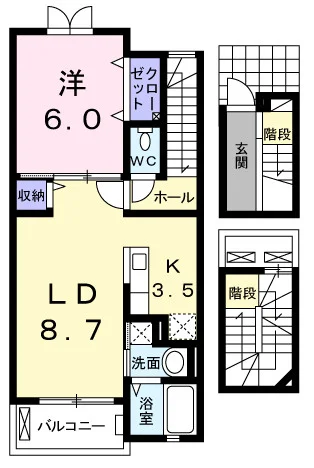ウィステリア　ガーデン　Ａ